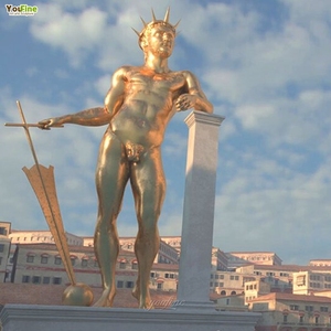 Escultura <span class=keywords><strong>de</strong></span> Bronce Personalizada del Colosso <span class=keywords><strong>de</strong></span> Néstor para Decoración <span class=keywords><strong>de</strong></span> Exteriores - Product Image 2