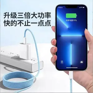 Bestseller Producten Usb Type C Kabel Multi Kleur Datakabel 3a Pd Snel Opladen Cordtype C Oplaadkabel