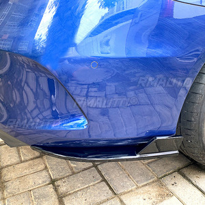 กันชนหลังลิปดิฟฟิวเซอร์สปอยเลอร์ข้างสำหรับ Mercedes-Benz C-Class Coupe C205 C200 260 C43 C63ชุดบอดี้2015-2021 - Product Image 5