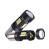 1156 BAU15S 1157 LED ampoule de voiture 6000K 3030 21SMD 12V-24V nouveau rouge ambre antibrouillard queue conduite lampe Auto clignotant feux de recul