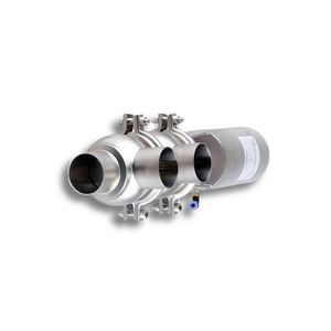 Valvola di controllo sanitaria in acciaio inox doppia sede pneumatica intelligente valvola Mixproof - Product Image 3