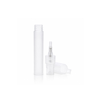 Flacon cosmétique vide en plastique PP miniature et mignon de 5 ml et 10 ml avec clip pour brume corporelle, parfum et spray hydratant