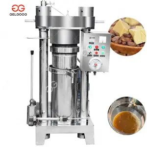 Automatic Cold Cocoa Beans Butter Oil Heat Expeller Extractor Cacao Oil Press Machine