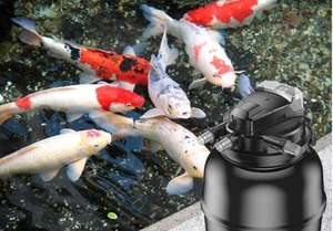 SUNSUN WIFI controle cpw filterseries <span class=keywords><strong>Fish</strong></span> Pond Koi Pond Filtro Filtragem Equipamento Externo Pré-Filtro Canister - Product Image 5