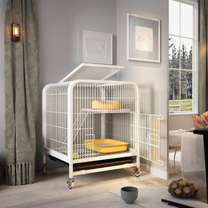 Snelle Levering Verpakt In <span class=keywords><strong>Plastic</strong></span> Dienblad Op Maat Gemaakt Professionele Metalen Kennel Groot Kattenhuis - Product Image 1