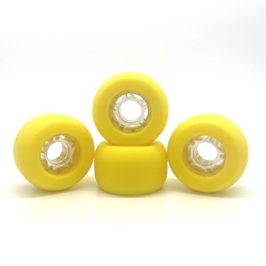 Ruedas de Patinaje Freeline de PU de 72*43 mm con Núcleo Transparente, Ruedas de Patinaje Resistentes al Desgaste, Logotipo y Tamaño Personalizados - Product Image 2