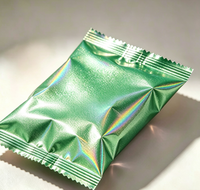 Poudre de Pigment Métallique Holographique Vert Émeraude GUANZUN 5-100 Microns, Échantillon Gratuit 1g, Encre pour Impression par Tampon et Arts Graphiques