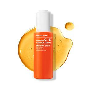 Sueros faciales veganos y sin crueldad Vitaminas C + E + <span class=keywords><strong>Ferulic</strong></span> Iluminador Calmante Suero para el cuidado de la piel facial - Product Image 1