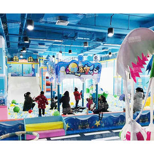 Popolare gabbia di divertimento per bambini attrezzature parco giochi al coperto - Product Image 3