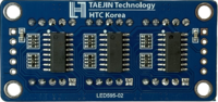 74HC595 3位数字管显示板红色LED移位寄存器模块3.3V 5V串行并行驱动器适用于Arduino计时器