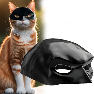 Hot <strong>Selling</strong> Eco-Friendly Bat Avenger <strong>Cat</strong> Mask New Plastic Pet <strong>Cat</strong> Dog Decoration for Halloween Cosplay Wholesale <strong>Cat</strong> <strong>Toy</strong> - Product Image 1