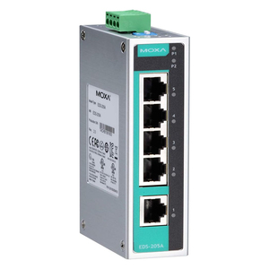 Original New Moxa EDS-205A 5 Port <b>Ethernet</b> <b>Switch</b> EDS-205A - Product Image 1