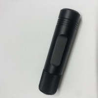 Pointeur laser court ISmart en aluminium anodisé noir et vert, très vendu, 520 nm, 1 mW, faisceau de points, module laser à diode
