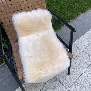 100% 리얼 울 고밀도 Xl 대형 타우페카카오 다크 브라운 정품 아이슬란드 양가죽 - Product Image 3