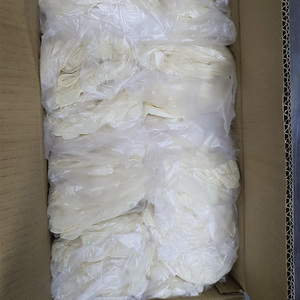 ถุงมือยางจากมาเลเซียผงใช้แล้วทิ้งสำหรับใช้เป็นอาหารและปลอดภัย - Product Image 4