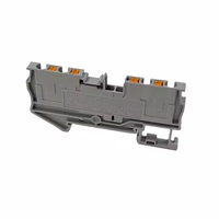 TD-2.5-4 Bornier enfichable 2.5mm Type de ressort de rail Din combiné PA66 800V 24A certifié CE
