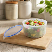 Boîte de rangement pour réfrigérateur, tiroir de rangement pour congélateur de cuisine, boîte de conservation des aliments frais, boîte de rangement pour animaux de compagnie avec couvercle
