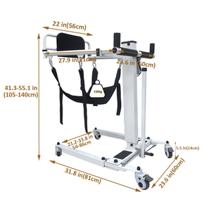 Sillón Reclinable Eléctrico Plegable con Función de Elevación y Asistencia para Levantarse, Capacidad de 150 kg, Acabado con Recubrimiento en Polvo, para Personas Mayores y Uso Médico Doméstico - Product Image 6