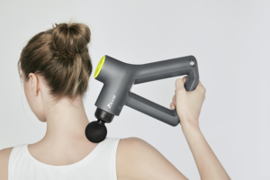 XFT Mini pistolet de Massage sans fil poche grève tissu profond soulagement de la douleur Muscle visage cou jambe Massage Fascia pistolet - Product Image 3