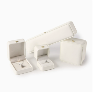 Custom logo Pu Leather Custom Bangle Bracelet Pendant <b>Ring</b> Necklace Jewelry <b>Boxes</b> with Crown Packaging <b>Boxes</b> Jewellery - Product Image 2