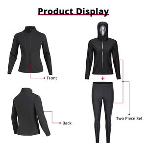 Professionale personalizzato efficiente di bruciare i grassi leggero manica lunga Shaper gli <span class=keywords><strong>uomini</strong></span> tuta <span class=keywords><strong>Sauna</strong></span> <span class=keywords><strong>per</strong></span> l'esercizio Fitness <span class=keywords><strong>per</strong></span> gli <span class=keywords><strong>uomini</strong></span> - Product Image 3