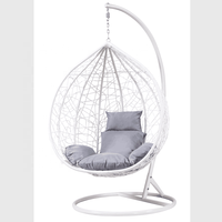 2023 nouveau 320 pièces/40HQ Extra grande taille personne unique suspendu balançoire oeuf forme chaise Max Support 135KGS