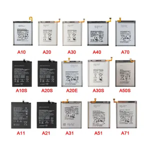 Baterai ponsel kapasitas tinggi, baterai asli untuk Samsung A10 A21 A30 A51 NOTE10 9 8 J7 J8 S23 S22 S21 Li Ion