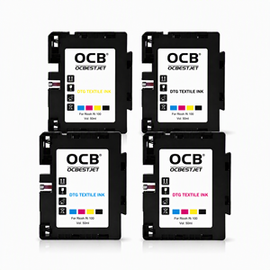 ตลับหมึก OCB สำหรับ Ricoh Ri100 DTG CMYK ใช้ได้กับชิปแบบใช้ครั้งเดียวสำหรับ Ricoh Ri 100 - Product Image 2