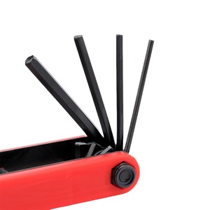 Juego de llaves Allen plegables de acero 7 en 1 Yueli Multi Tool para reparación de automóviles y bicicletas - Product Image 5
