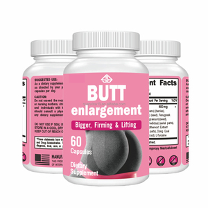 OEM Big Butt Booster, formule naturelle à base de plantes pour raffermir et lifter les fesses, extrait de palmier nain, complément alimentaire, 60 capsules - Product Image 1