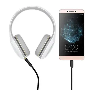 Kabel AUX untuk Jack Converter Audio Adapter untuk Samsung A52 Xiaomi Mi 11 Huawei P30 Pro Headphone Kabel Audio Mobil Kawat