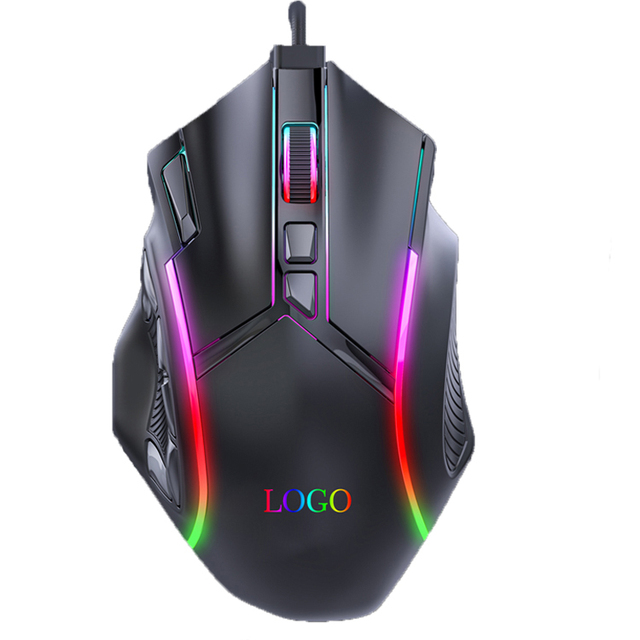 2022 Hot Selling Wired Gamer Mouse Backlit 12800 High DPI Computer Macro Programmable Game Mice Mouse