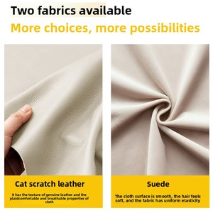 Sofá Caterpillar para Personas que Aman Descansar, Ideal para Dormir en una Sola Plaza, Popular en Internet, para Sala de Estar, Balcón, Tatami Informal, Tapizado en Lino - Product Image 3