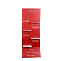 Carton ondulé de présentoir de chaussure de lévitation de conception verticale faite sur commande d'Eco pour l'usage de magasin de détail