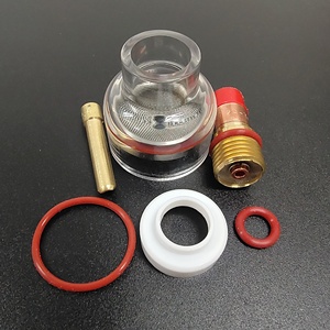 Juego de soplete de soldadura refrigerado por aire, Kit de soplete de soldadura WP-26FV TIG con válvula de Gas de cabeza Flexible - Product Image 6