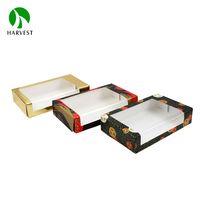 Boîtes alimentaires pliables en papier kraft à emporter boîte à dessert emballage de restauration