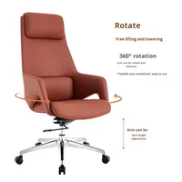Chaise de bureau de direction haut de gamme moderne Boss Xiaoyao - Design à dossier haut pour les salles d'étude à domicile et l'utilisation professionnelle