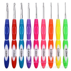 Mejore su experiencia <span class=keywords><strong>de</strong></span> <span class=keywords><strong>ganchillo</strong></span> tejido a mano DIY, bolsa <span class=keywords><strong>de</strong></span> lirio <span class=keywords><strong>de</strong></span> dos tonos, accesorios <span class=keywords><strong>de</strong></span> mango <span class=keywords><strong>de</strong></span> plástico suave, Kit <span class=keywords><strong>de</strong></span> bordado, almacenamiento - Product Image 5