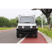 En promotion : Fourgonnette électrique économique pour le transport de marchandises, avec moteur AC 3-5KW, capacité de montée maximale de 20%, charge utile de 600kg.