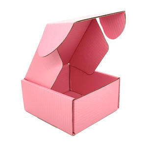 Cajas de Envío Postales de Cartón Rosado Impresas y Personalizadas al por Mayor para Suscripción - Product Image 5