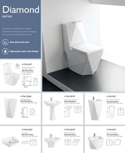 WC Monoblocco Certificato ISO, Produttore Sanitario Certificato Globalmente, in Ceramica, Antigoccia, Facile da Pulire, con Scarico ad Alta Potenza - Product Image 6
