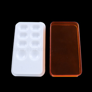 Conteneur de mélange à 8 trous avec couvercle pour résine dentaire, consommables dentaires pour équipement de thérapie orale - Product Image 4