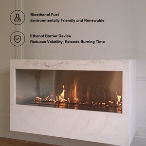 MEISU.CH <span class=keywords><strong>Cheminée</strong></span> à <span class=keywords><strong>bioéthanol</strong></span> compacte et économique <span class=keywords><strong>pour</strong></span> table, foyer d'intérieur à alcool - Product Image 3