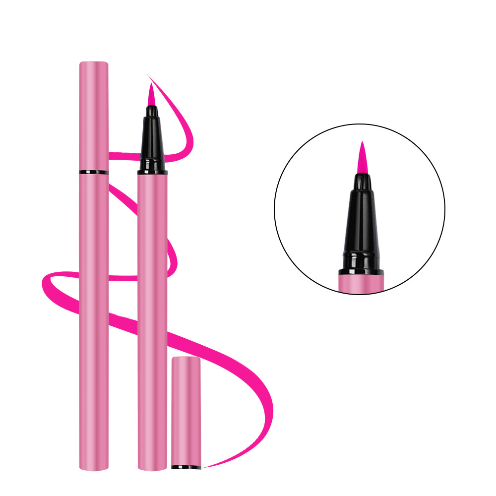 Оптовая продажа черный белый розовый подводка для глаз Водостойкая Подводка для глаз с заказной упаковкой для подводки глаз