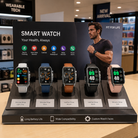 Pulsera Inteligente Multifuncional con Llamadas Bluetooth, Asistente de Voz de Emergencia SOS, Batería de 250 mAh para Uso Diario al Aire Libre