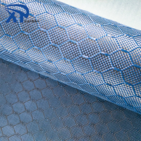 blau Tarnung Sechseck-Aramid-Kohlenstofffaser-Hybridstoff Kohlenstoff-Wabenstoff