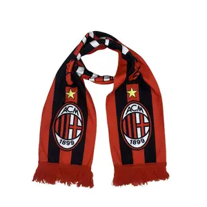 Customized Logo world football cup football team clubs fan souvenir woven scarf