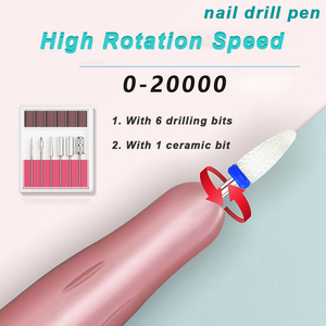 2023 Mini stylo USB perceuse à ongles Machine pièce à main électrique pour <span class=keywords><strong>manucure</strong></span> et pédicure E-File polissage amélioré - Product Image 6