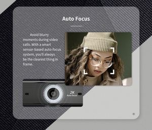 Webcam máy ảnh với Built-in microphone 2K Webcam 5MP <span class=keywords><strong>USB</strong></span> máy tính máy ảnh cho <span class=keywords><strong>Skype</strong></span> plug and play - Product Image 4