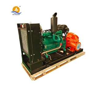 Pompa Centrifuga a Doppia Aspirazione a Motore Diesel per Irrigazione Agricola, Drenaggio d'Emergenza, Fornitura Idrica in Zone Remote e Fuori Rete - Product Image 2